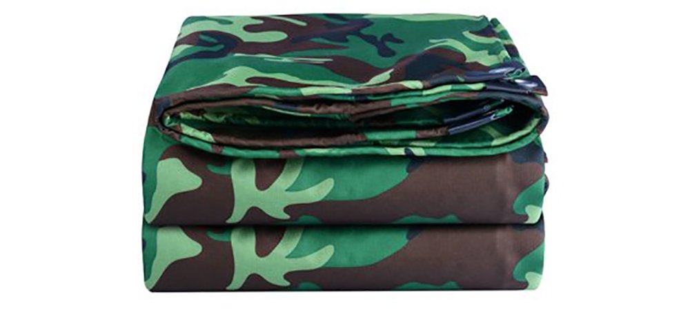 Camouflage tarpaulin